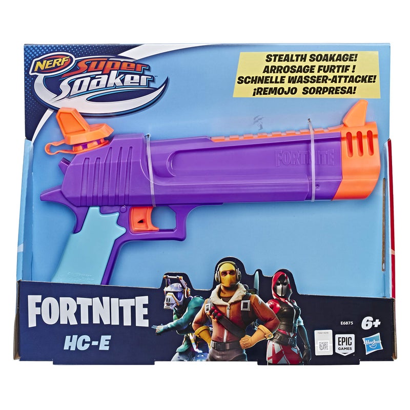 SUPER SOAKER Fortnite HC-E Nerf Super Soaker Toy Water Blaster -- Stealth Soakage -- 7.4 Fluid Ounce Capacity -- For Youth, Teens, Adults - Image 2