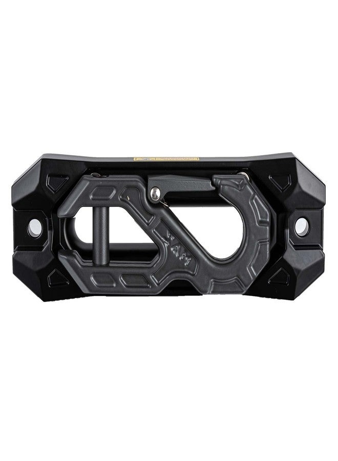 SINOKING Winch Fairlead with Tow Hook, Aluminum Hawse Fairlead with Grade 80 Forged Steel Winch Hook, 45000lb Break Strength Winch Fairlead Hook Set for Off-Road Vehicle Recovery - Image 1