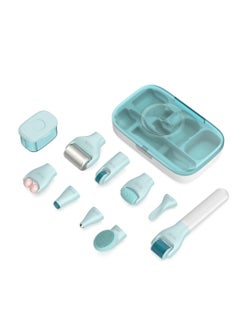 KASTWAVE Bioroller Derma Roller Kit, 0.25mm Microneedling Roller Microneedle Dermaroller, Facial Beauty Roller Skin Care Tools, Ice Roller Microneedling Facial Cleaning Brush With Travel Case  - Image 2