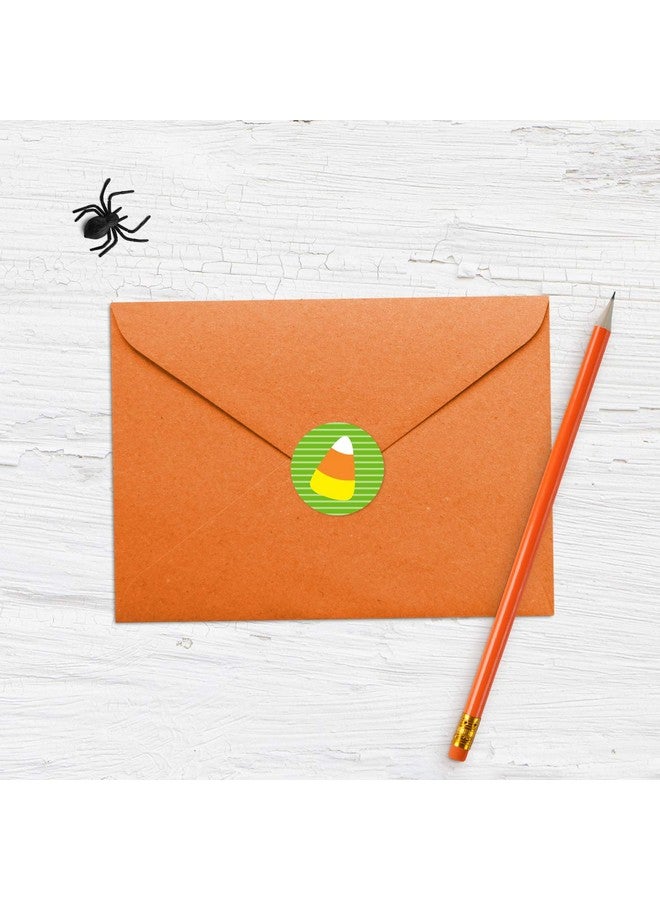 SBlabels Halloween Character Stickers / 250 Spooky Fall Stickers / 8 Alternating Adorable Autumn Designs / 1.5" Round Trick Or Treat Sticker/Made in The USA - Image 5