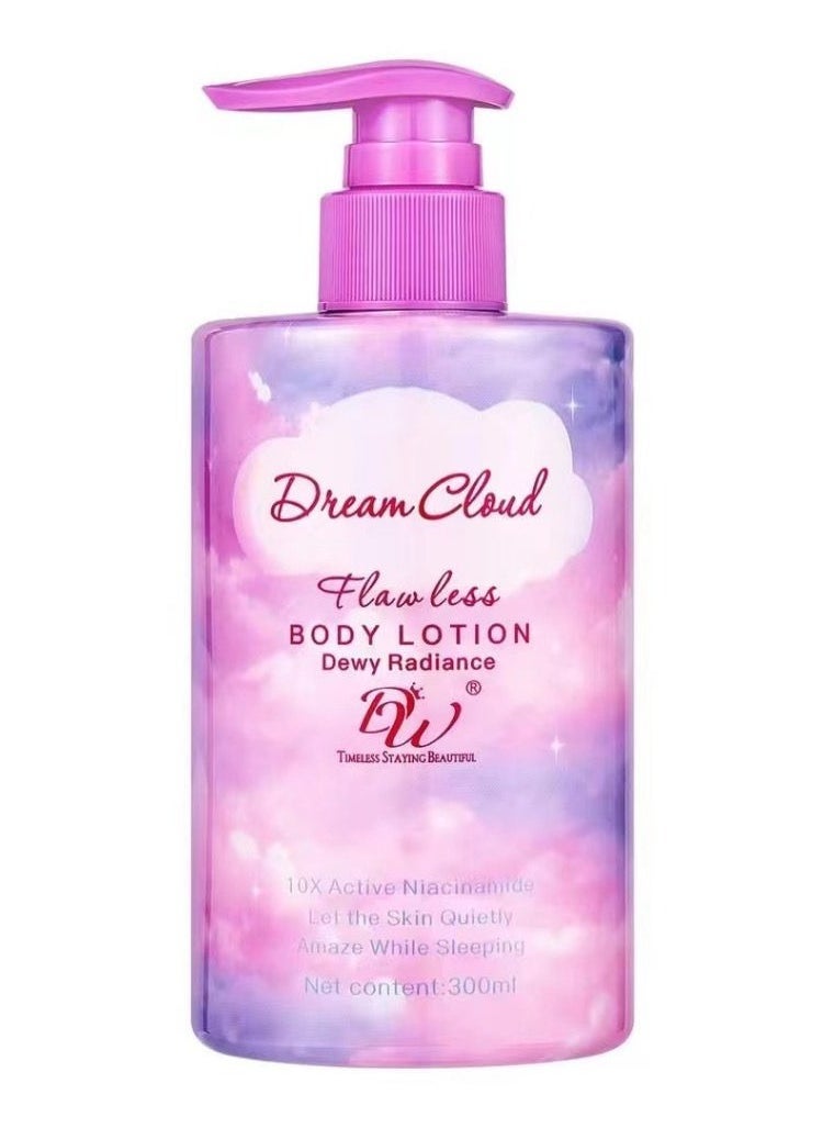 DW DW Dream Cloud Flawless Moisturizing Whitening Brighten Lotion 300ml 