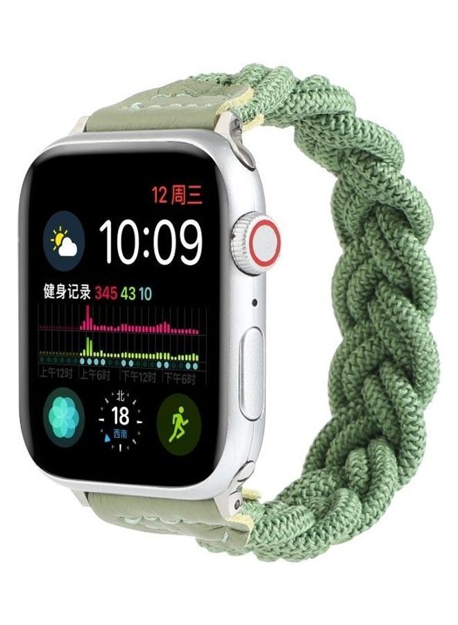 NIBEMINENT Replacement Watchband For Apple Watch Green - Image 3