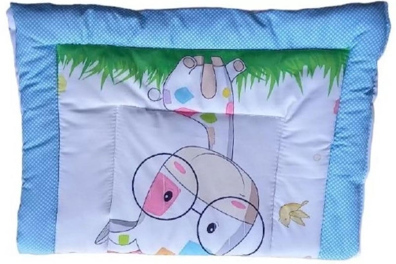 SmallBerry™ Newborn Baby Godadi Bedding Set with Mattress | Multi-Color & Design for Infants | Pack of 2 | Cozy Nursery Essentials for Your Precious Bundle of Joy (Pan&Gir) - Image 3
