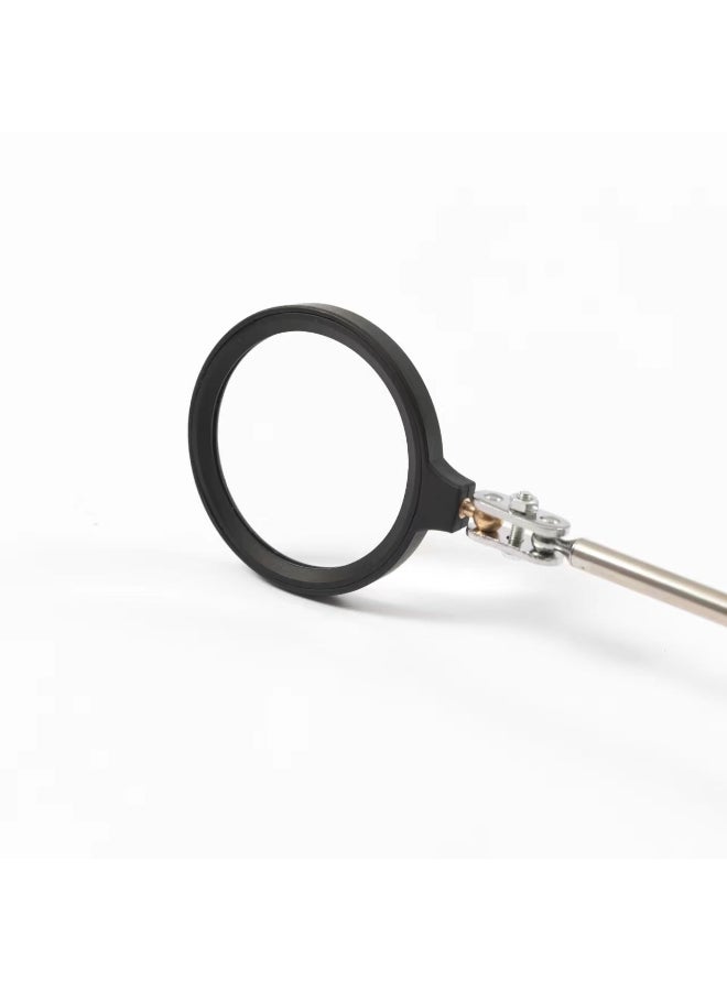 Betterstar Telescopic Magnifying Glass 5X Magnifier Lens Handheld for Reading Small Prints map Coins and Jewelry - Image 2