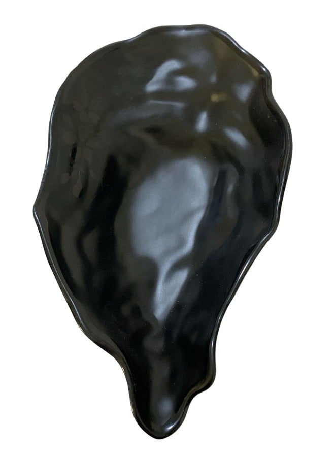 Melamine Matt Dip Bowl  (25*14 cm) Black - Image 3