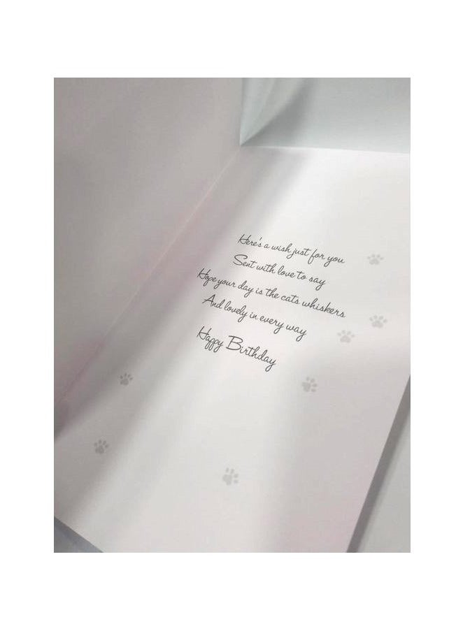 Generic Very special birthday greeting card with cute cats, with envelope exclusively designed, 21* 13 cm  - Image 3
