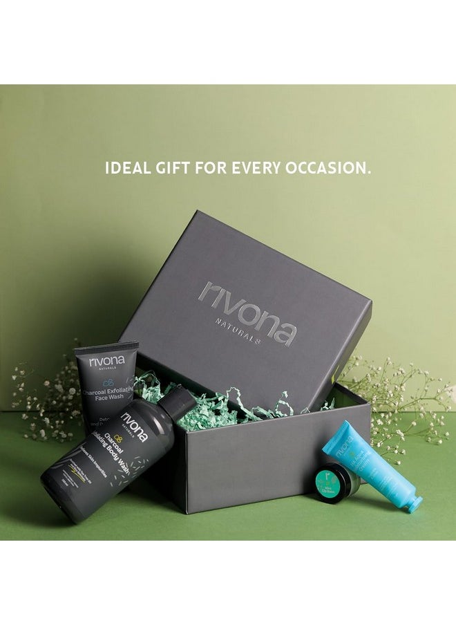 RIVONA NATURALS Zen Cleanse Gift Set | Gift Box For Every Occasion |100% Natural Rivona Products | Pack Of 4  - Image 4