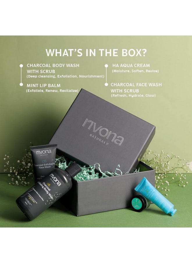 RIVONA NATURALS Zen Cleanse Gift Set | Gift Box For Every Occasion |100% Natural Rivona Products | Pack Of 4  - Image 2
