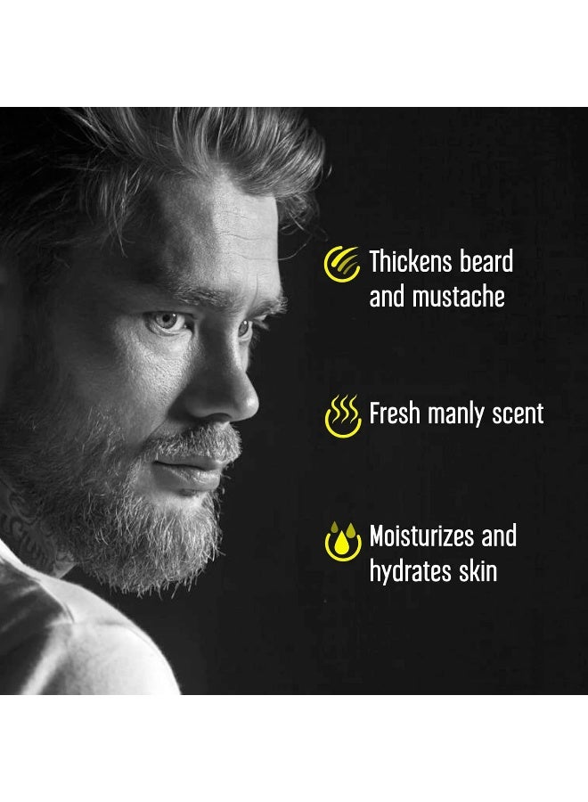 Delta Genesis Beard Roar XL | Facial Beard Shampoo for Stimulating Facial Hair Growth | Caffeine Formula - Image 4