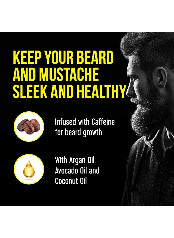 Delta Genesis Beard Roar XL | Facial Beard Shampoo for Stimulating Facial Hair Growth | Caffeine Formula - Image 5