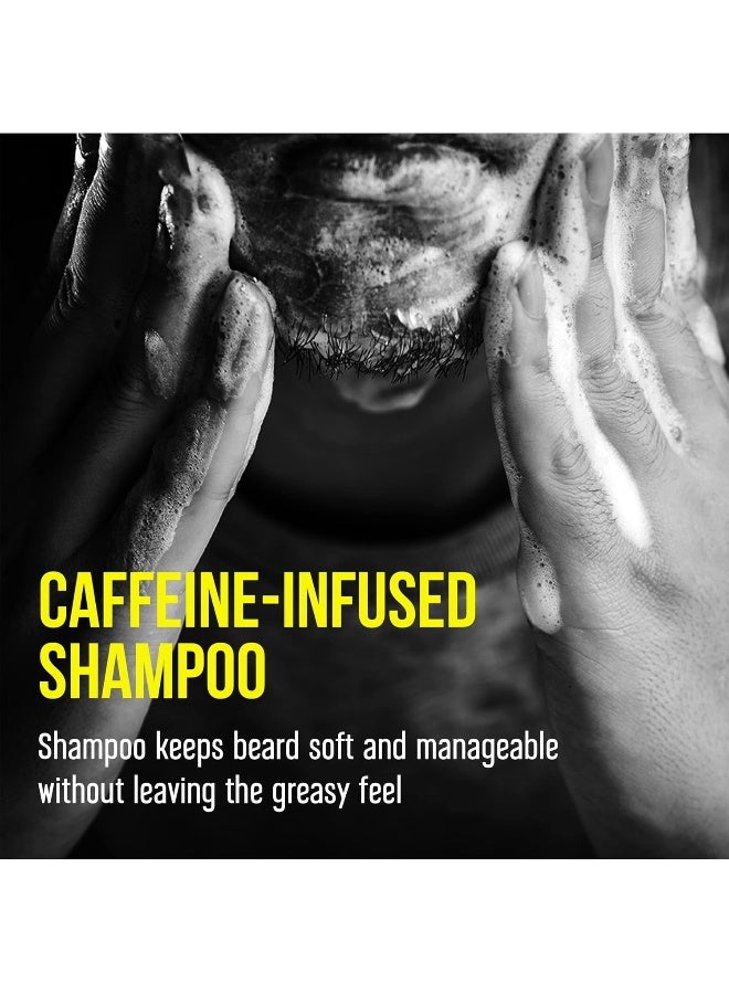 Delta Genesis Beard Roar XL | Facial Beard Shampoo for Stimulating Facial Hair Growth | Caffeine Formula - Image 3