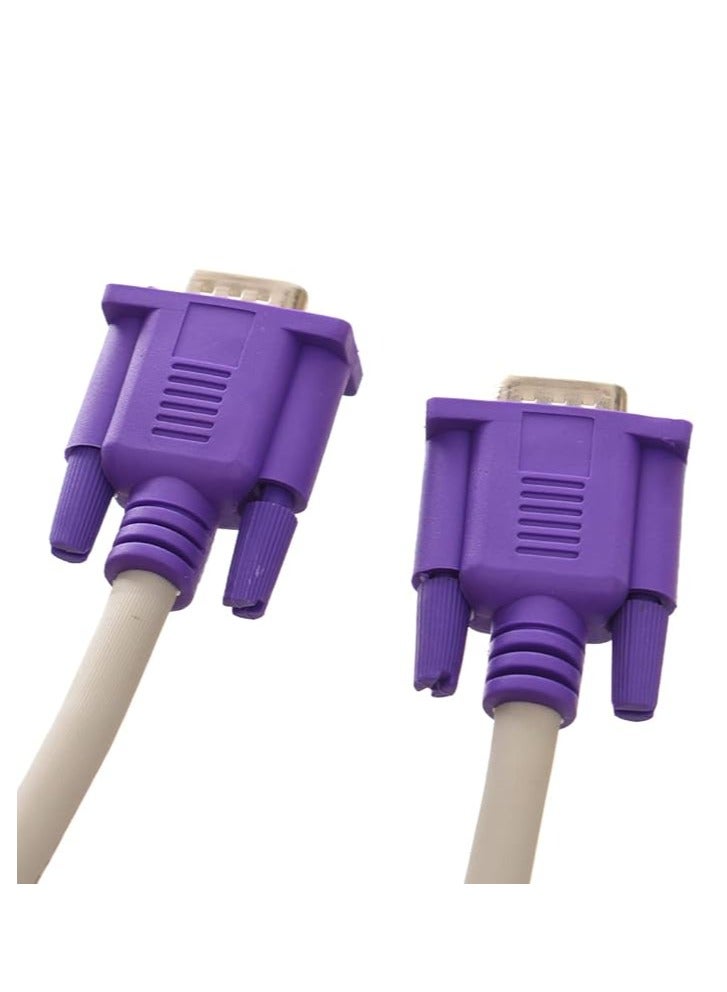 بوينت كابل شاشة - فيجا - 5 متر أبيض - بوينت عالى الجودة - Image 2