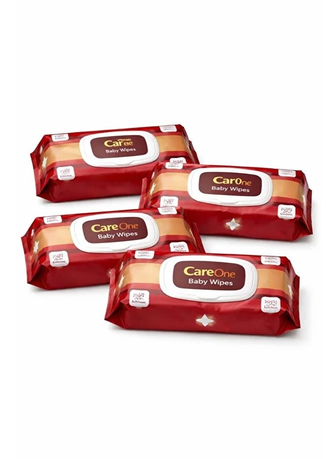 Care One CareOne Premium Baby Wipes – Sensitive Skin Friendly Lock Flip-Lid – Value Pack (3 Packs)