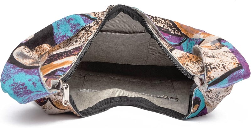 Coton Pose Women Shoulder Handbags Fashion canvas Hippie Crossbody Bags Bohemian Animal Prints Hobo Bags - Image 4