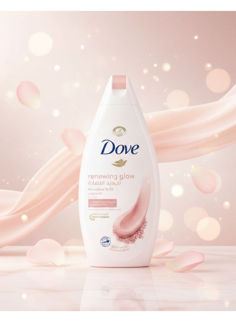 Dove Renewing Glow Shower Gel 500 ml - Image 2