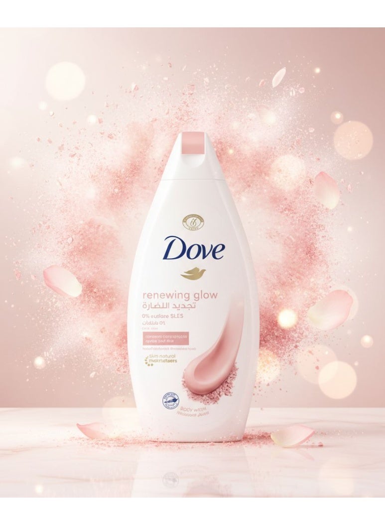 Dove Renewing Glow Shower Gel 500 ml - Image 3