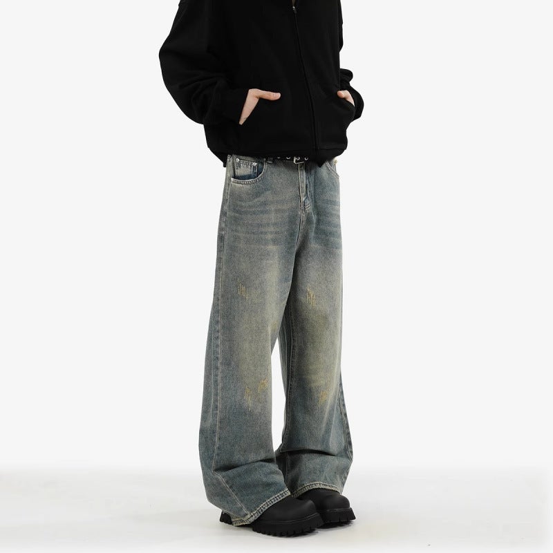 Unisex Casual Daily Denim Jeans - Image 3