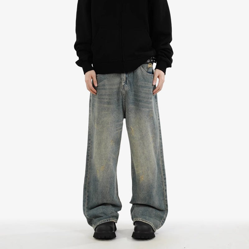 Unisex Casual Daily Denim Jeans - Image 2