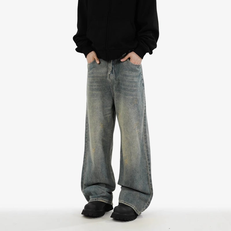 Unisex Casual Daily Denim Jeans - Image 1