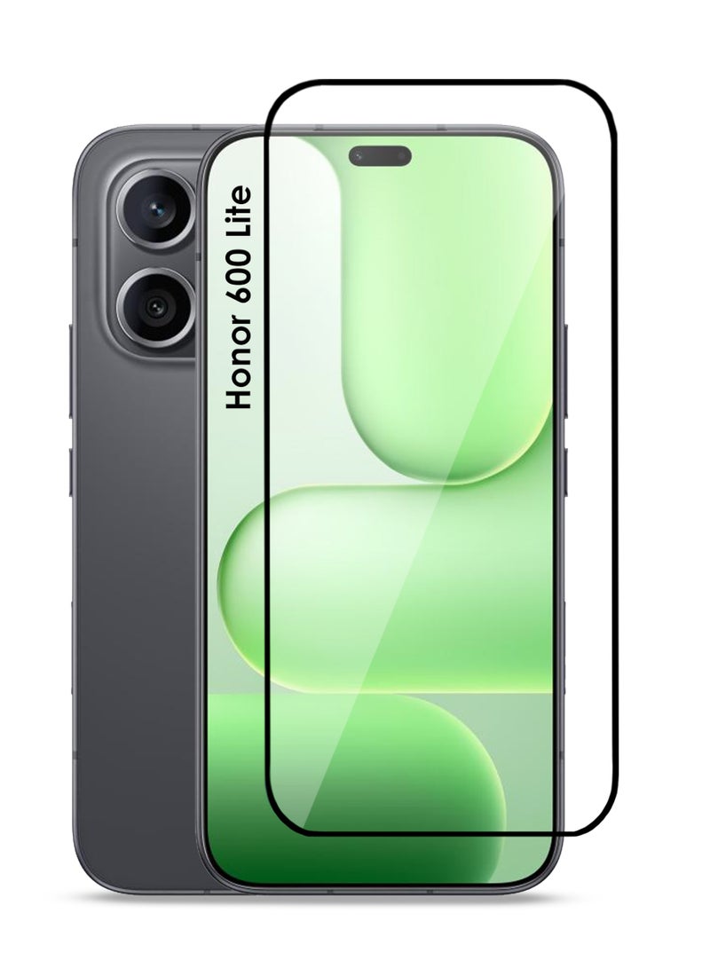 JOMILA Honor 600 Lite Screen Protector - Premium Full Screen Tempered Glass For Honor 600 Lite , High Transparency, Delicate Touch, Anti-Explosion, Smooth Arc Edges, Easy Installation - Image 1