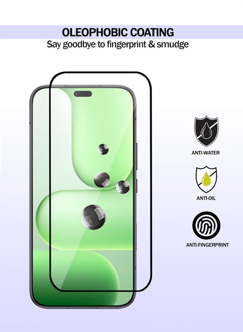JOMILA Honor 600 Lite Screen Protector - Premium Full Screen Tempered Glass For Honor 600 Lite , High Transparency, Delicate Touch, Anti-Explosion, Smooth Arc Edges, Easy Installation - Image 3