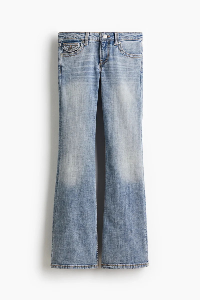 H&M Flared Low Jeans
