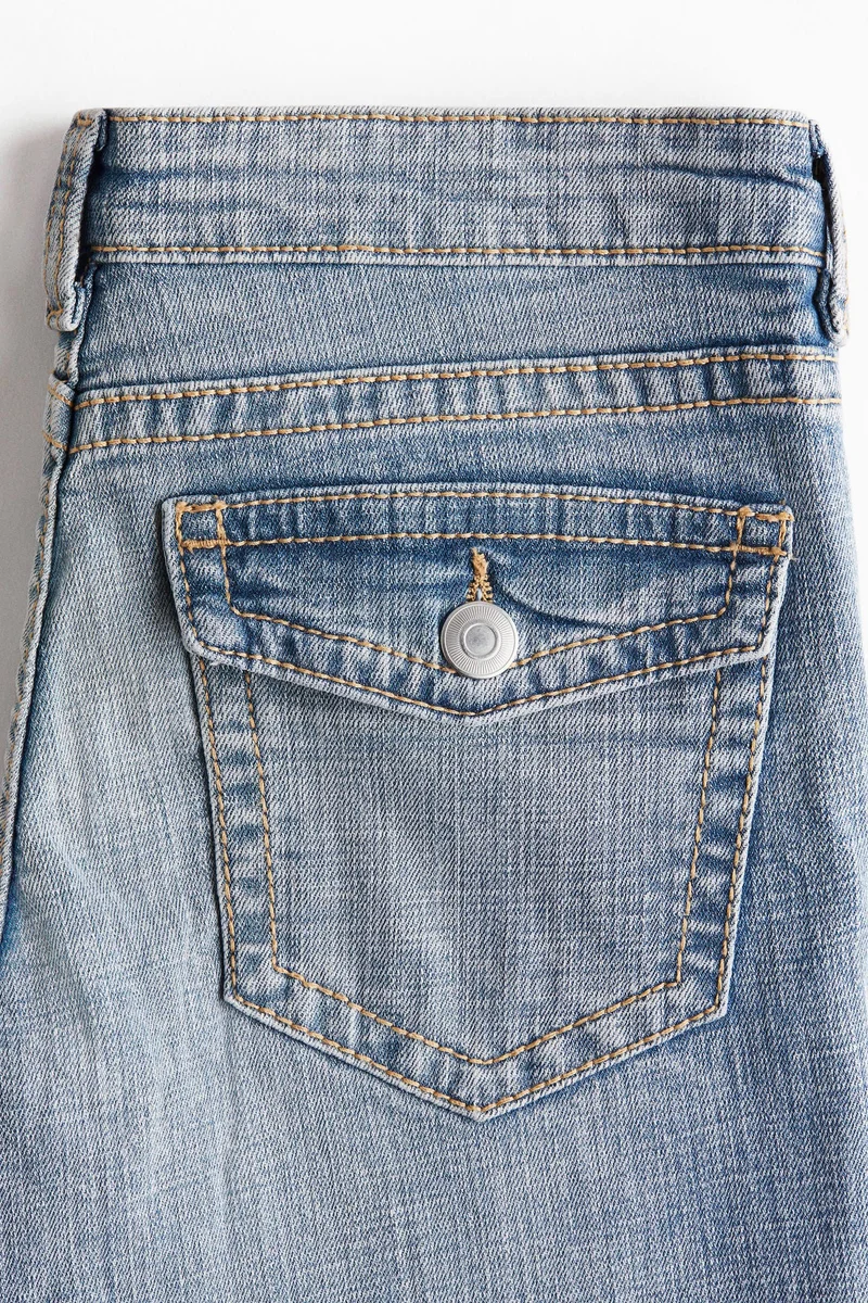 H&M Flared Low Jeans