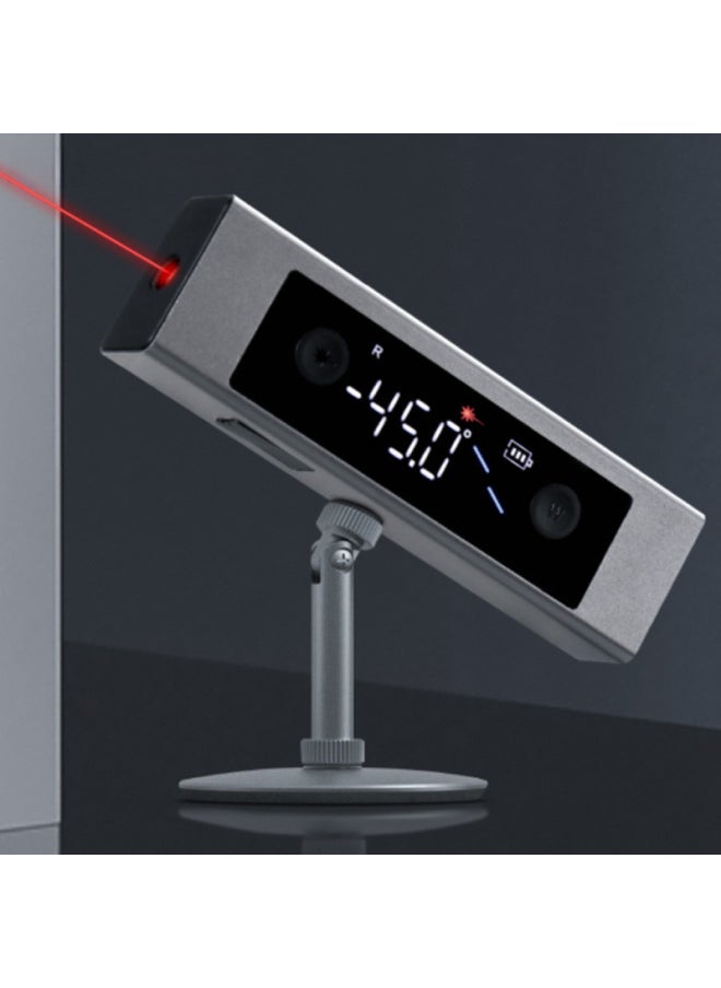 Etopooli2 Dual Laser High Precision Handheld Angle Protractor Led Screen Digital Display Angle Ruler For Renovation-Model:Dual-Screen Dual Laser (with Bracket) DCJ71 + HJYDK