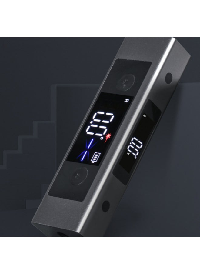 Etopooli2 Dual Laser High Precision Handheld Angle Protractor Led Screen Digital Display Angle Ruler For Renovation-Model:Dual-Screen Dual Laser (with Bracket) DCJ71 + HJYDK