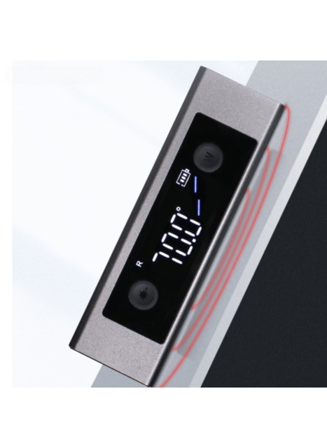 Etopooli2 Dual Laser High Precision Handheld Angle Protractor Led Screen Digital Display Angle Ruler For Renovation-Model:Dual-Screen Dual Laser (with Bracket) DCJ71 + HJYDK