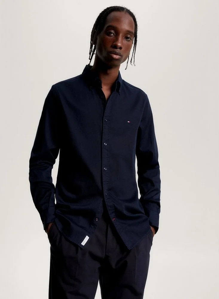 Dobby Flex Shirt Slim Fit