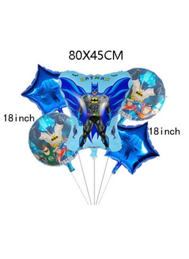 Batman Aluminum Film Balloon Decoration Set  - Image 2