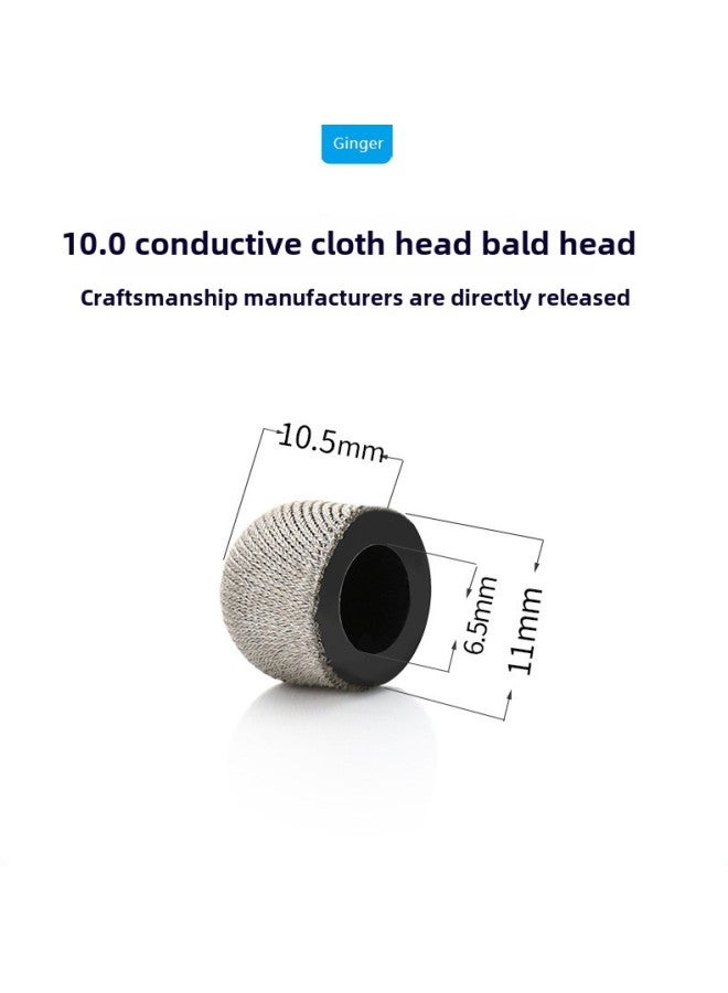 Touch Screen Pen Head Disc Suction Cup Pen Head Replacement Universal Capacitive Pen Accessories Stylus Mobile Phone Tablet Touch Pen Head-Color:Cloth Head 10.0  - Image 1