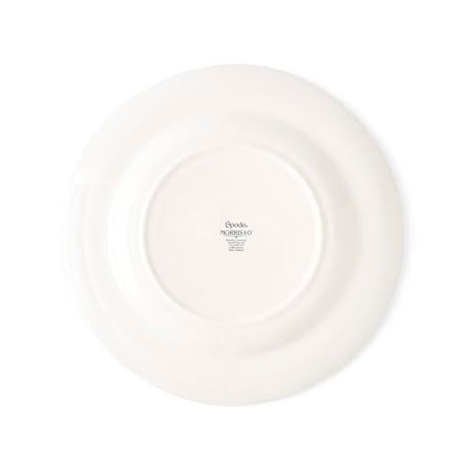 Spode Morris and Co Luncheon Plate | Set of 4 assorted Colors Plates for Dinner, Salad and Appetizers | 9-Inch Plates Made of Earthenware | Serving Plate | Dishwasher Safe | Made in England - Image 3