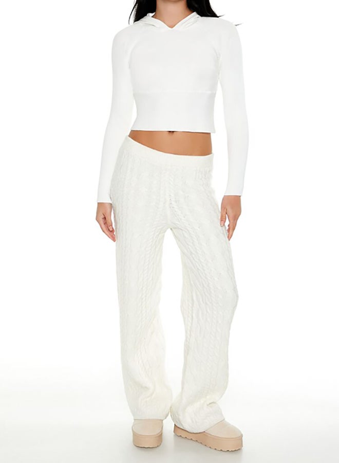 FOREVER 21 Hooded Raglan Sweater - Image 4
