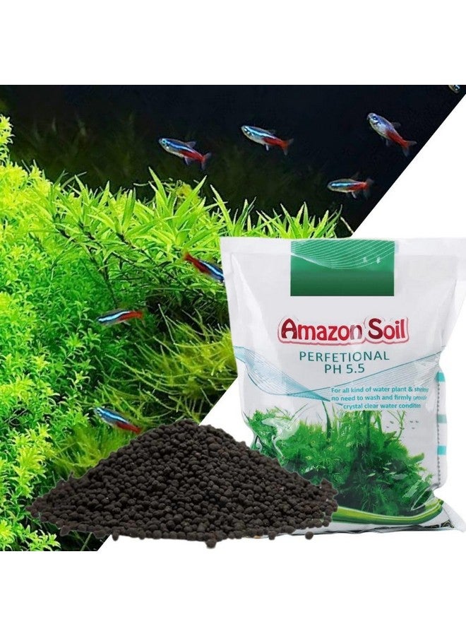 VAYINATO Petzlifeworld Aqua Soil Planted Aquarium Substrate Aquarium Soil (1L) - Image 1