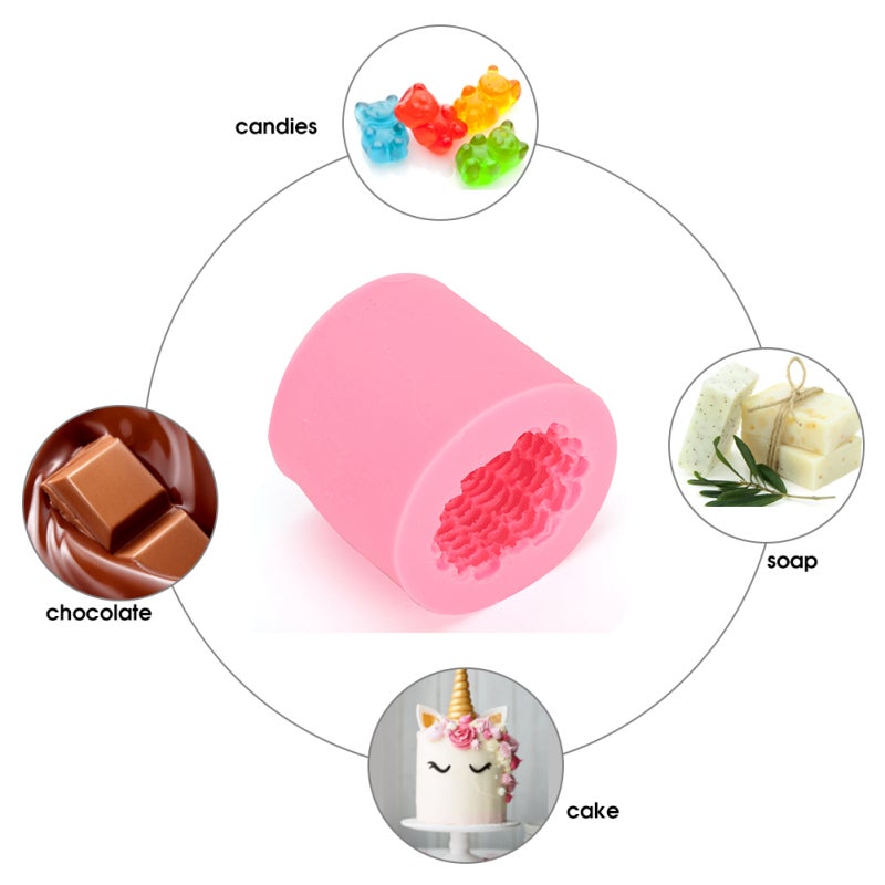 Corn Shape Silicone Mold: Flexible Non-Stick Reusable Mold - Multi-Purpose Diy Mold for Homemade Chocolate, Soap, Cake, Candle Making - Image 5