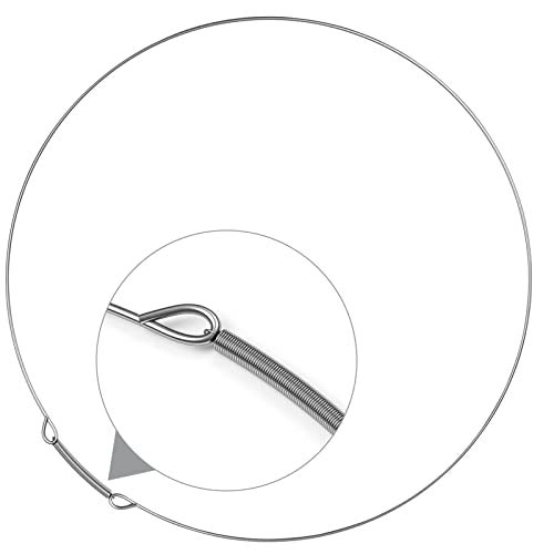 Dinghosen DC97-04973B Washer Door Boot Spring Clamp Assembly Wire Diaphragm for Samsung DC97-04973B Washing Machine, Washer Door Bellow Seal Clamp Ring Replacement, Prevents Water Leaks - Image 1