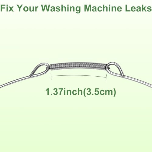 Dinghosen DC97-04973B Washer Door Boot Spring Clamp Assembly Wire Diaphragm for Samsung DC97-04973B Washing Machine, Washer Door Bellow Seal Clamp Ring Replacement, Prevents Water Leaks - Image 5
