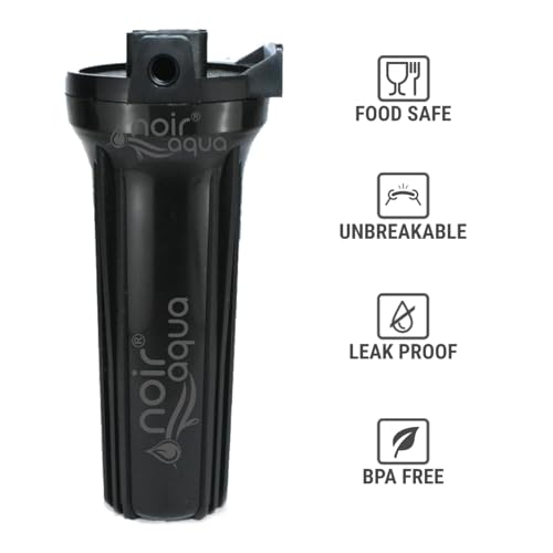 Noir Aqua Pre Filter Assembly Kit with 2 Spun Filters Candles, Spanner, Pipe, Elbow & Telfon | External Pre Filter Housing Kit Compatible With All Branded/Non Branded Water Purifiers Filters, Black - Image 2