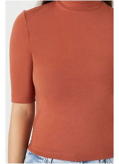 FOREVER 21 Fitted Turtleneck Top  - Image 5