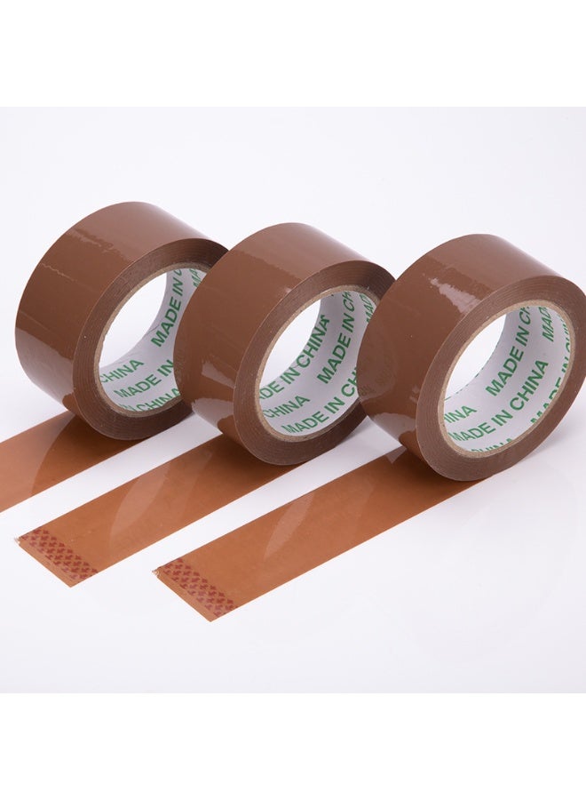 NIIMBOT Pack of 3 Rolls Packaging Tape Brown 50mm Width And 100 Yards Long Each, Brown Packing Tape Heavy Duty Packing Tape for Moving Boxes-Moving Tape Strong Adhesive Packaging Tape - Image 4