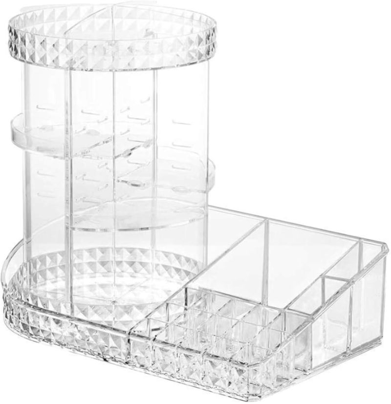 VPLLEX Makeup Organizer Lipstick Cosmetic Nail Polish Rack 3 Layer Make Up Brush Shelf Storage holder Home storage