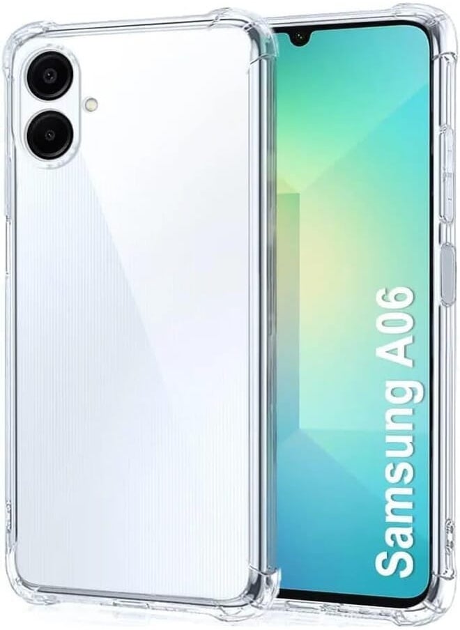 Generic - For Samsung Galaxy A06 Shockproof Clear Case (MKP Clear 1) by Mamolgy for Samsung Galaxy A06 (Double the highest quality) - Image 1