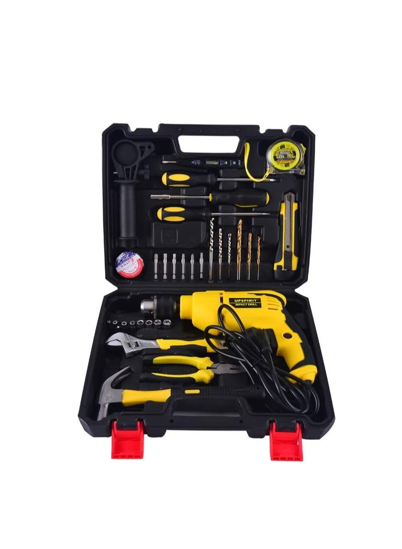 upspirit Electric Wood Steel Drilling Machine Set 710W - Image 2