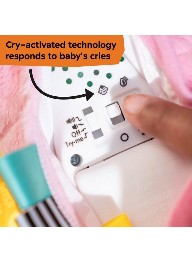 Baby Einstein Sea Dreams Seahorse Plush Soother Toy, with Music and Lights, Ages 0 Months and Up, Pink - Image 4