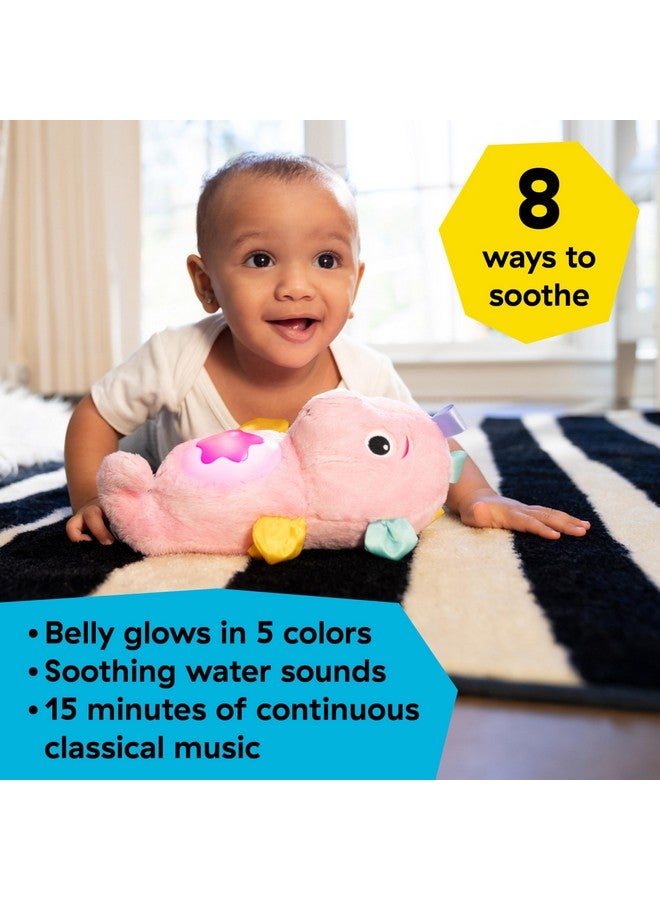 Baby Einstein Sea Dreams Seahorse Plush Soother Toy, with Music and Lights, Ages 0 Months and Up, Pink - Image 2