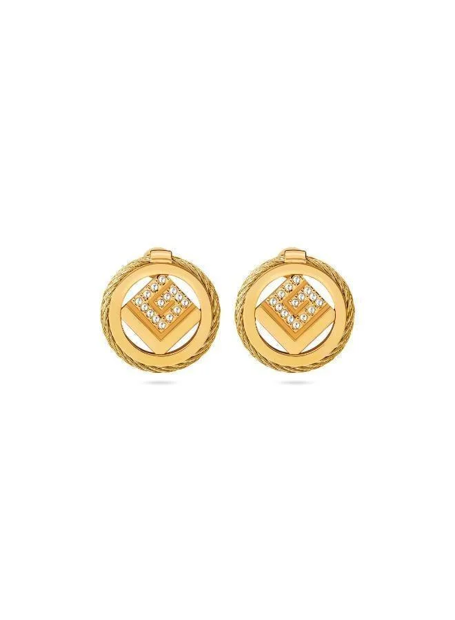 Guy Laroche  Grace Gold-Plated Pearl Crystals Ring for Women | Best Price UAE