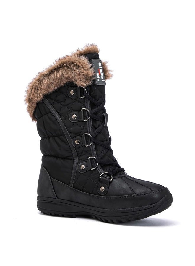 GLOBALWIN Women's 1816 Snow Boots (11 M US Women's, 1817Black) - Image 3