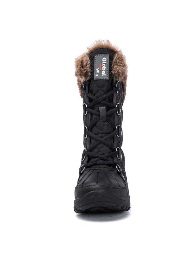 GLOBALWIN Women's 1816 Snow Boots (11 M US Women's, 1817Black) - Image 4